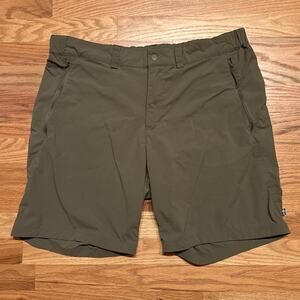 Fjallraven Men’s High Coast Pack Hiking Shorts US 38 Green Outdoor Trekking